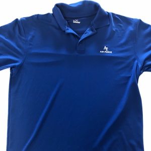 under armour air force polo